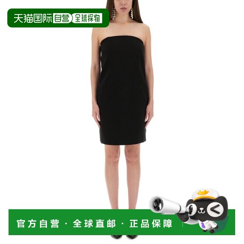 1h可退 香港直邮MOSCHINO 女士连衣裙 044555240555 AW2025 黑色