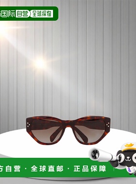 香港直邮Celine 徽标太阳镜 4S219CPLP.