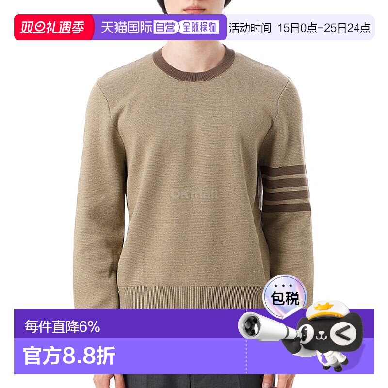 韩国直邮Thom Browne MKA202D 00219 215 针织圆领长袖针织衫