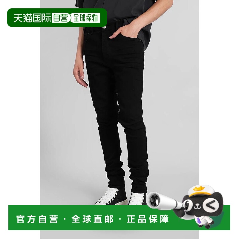 1h可退 香港直邮AMIRI 男士牛仔裤 423494PXMD002 AW2025 黑色 Am