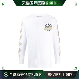 logo印花后背箭头标识T 秋冬新款 棉质经典 男装 香港直邮OFF WHITE