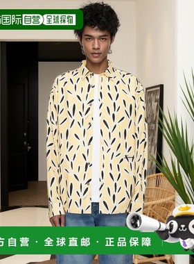 香港直邮Jacquemus 男士 黄色 & 黑色 The Simon 衬衫 25E255SH00