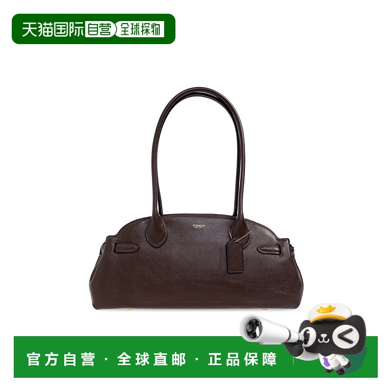 香港直邮COACH 女士斜挎包 CCM570B4MPL AW2025 棕色 Shoulder ba