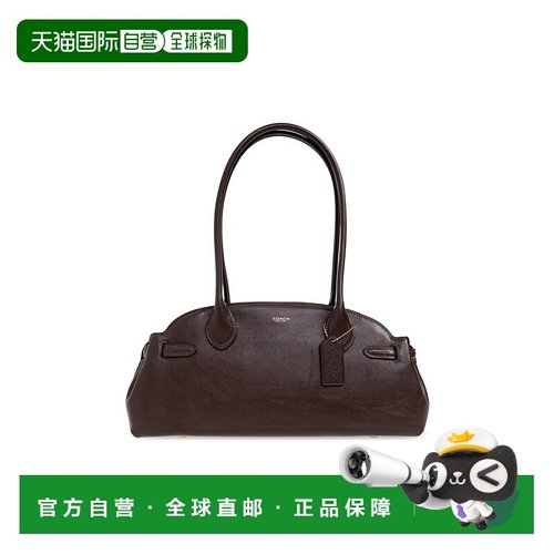 香港直邮COACH 女士斜挎包 CCM570B4MPL AW2025 棕色 Shoulder ba