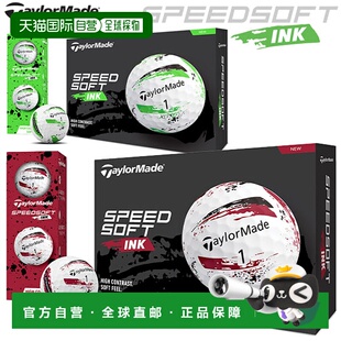 SOFT INK Golf 个 打 SPEED 日本直邮TaylorMade 高尔夫球
