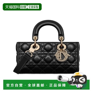 香港直邮DIOR M0613ONULM900 1h可退 女士手提包 小L AW2025 黑色