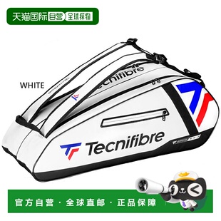 日本直邮Tecnifibre 男女 2025 巡回耐力 6R 网球拍包 可收纳 6