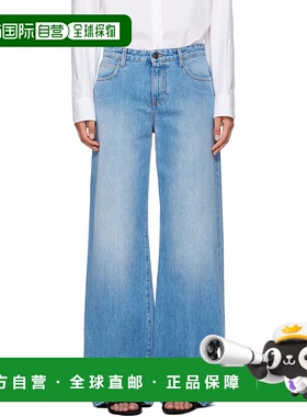 1h可退 香港直邮潮奢The Row女士Eglitta低腰牛仔裤6525W1984