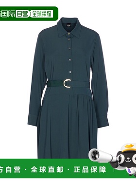 香港直邮PINKO 女士大衣 105761A2U2X83 AW2025 绿色 ACETO 连衣