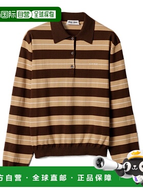 香港直邮Miu Miu 棉质Polo衫 MMLB3217NQSOOO针织衫