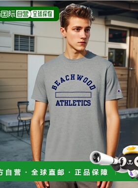 日本直邮【日本直邮】Champion冠军男女同款T恤C3-B345-070