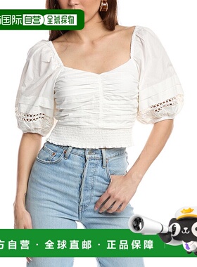自营 Ramy Brook Zayla 上衣 - 白色 美国奥莱直发女装