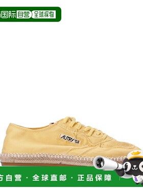 1h可退 香港直邮潮奢 AUTRY 女士 黄色运动鞋 ESLWCV03 yellow黄