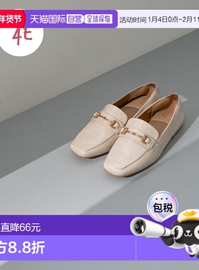 日本直邮Menue 宽幅4E方头低帮鞋 乐福鞋单鞋男鞋 ME8623BW02498