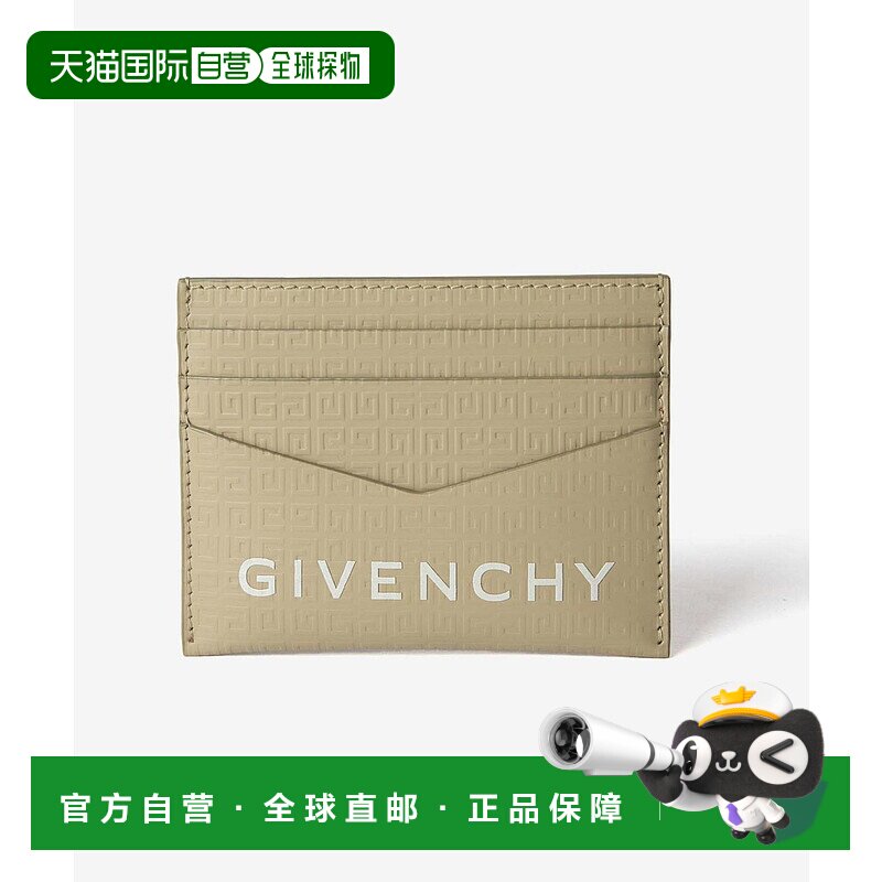 日本直邮Givenchy 4G 卡包 2X3 CC 微型皮革卡包 卡包 2X3 CC 4G