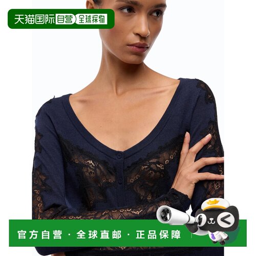 1h可退 香港直邮PINKO 女士针织衫 107774A3O1G03 AW2026 蓝色 PI
