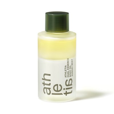 日本直邮athletia安飒力缇身体按摩油100mL土黄瓶