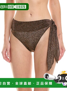 自营 Ramy Brook Sparkle Nova 比基尼泳裤 - 橙色 美国奥莱直发