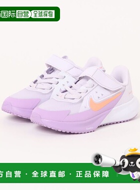 日本直邮Nike SONIC FLY 舒适 防滑耐磨 低帮 跑步鞋 粉紫色 儿童