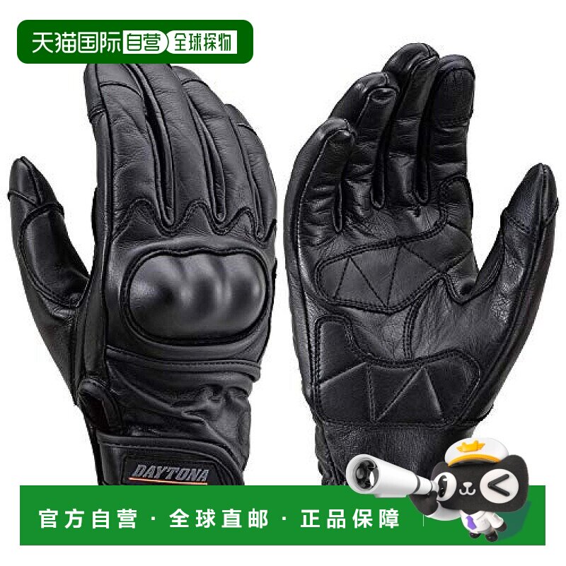 【日本直邮】Daytona 摩托车手套XL牛皮触摸屏对应春夏秋冬HBG-11