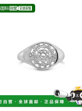 【美国直邮】sterling forever 通用 戒指纯银图章配饰