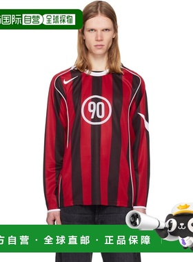 1h可退 香港直邮潮奢 Nike 耐克 男士 红色 & 黑色 Total 90 Dri-