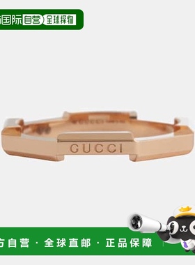 1h可退 香港直邮Gucci 古驰 女士 to Love 链环18K玫瑰金戒指