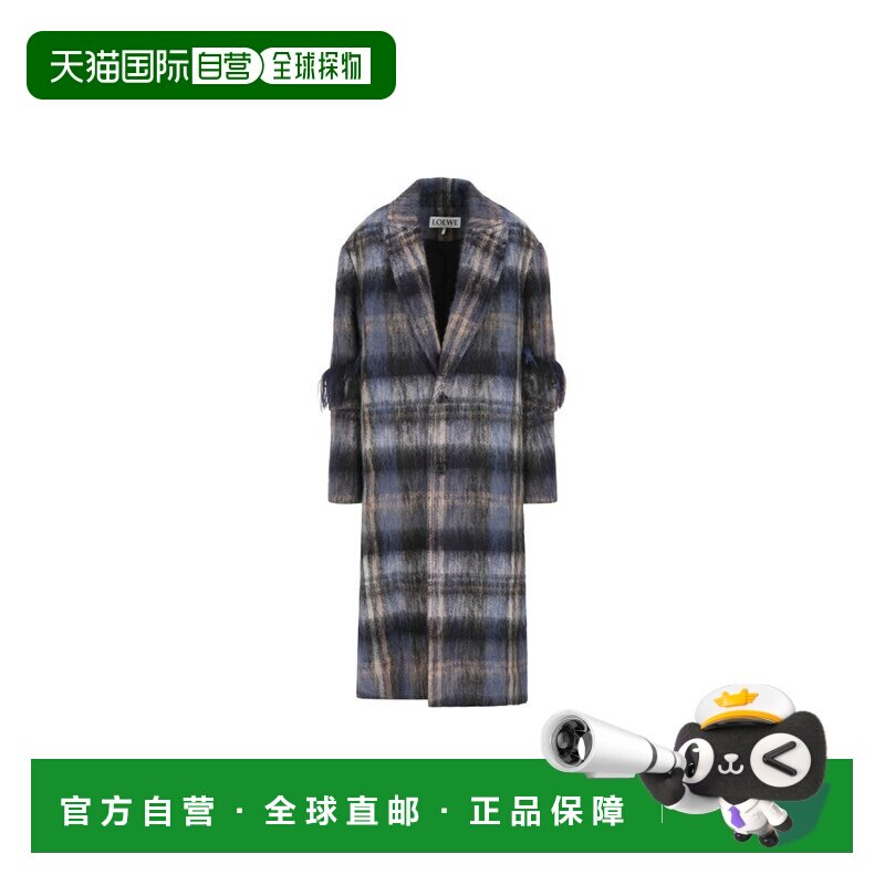1h可退 香港直邮LOEWE 罗意威 女士 宽松版型大衣 S540Y01XBH