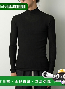 日本直邮Rick Owens RIBBED LUPETTO 针织衫 RU02E1638 RIBM 男士