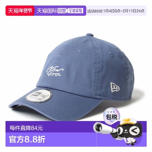 日本直邮NEW ERA Handwritten Logo休闲经典帽 14667730 石板灰
