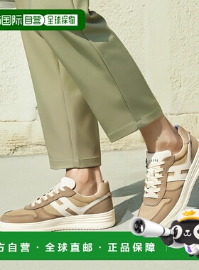 香港直邮HOGAN 男士运动鞋 HXM6300FG70U3V0SA7KAKI SS2025