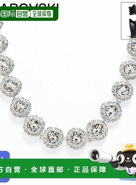 日本直邮SWAROVSKI Una Angelic 圆形切割水晶项链5117703