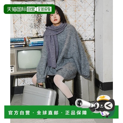 1h可退 日本直邮KBF 女士厚款针织迷你连衣裙 KB4726F910羊毛