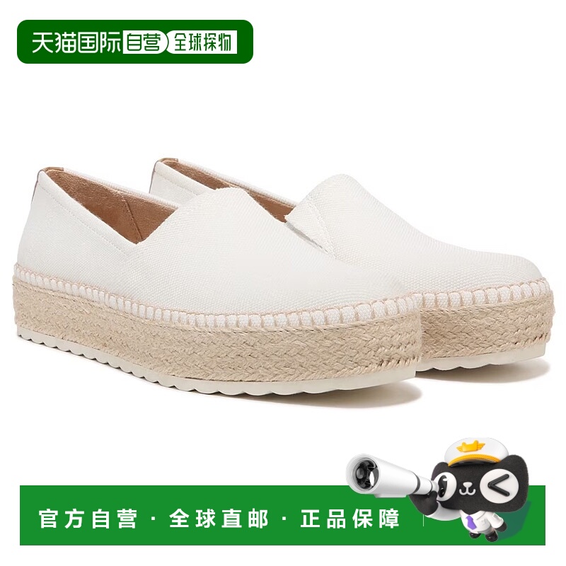 自营dr. scholl'sDr.Scholl的Sunray平底鞋WoWhite防滑圆头Espadr