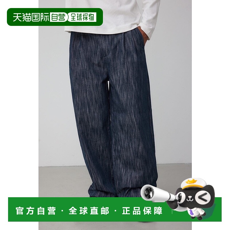 日本直邮MOUSSY AZUL DENIM宽松裤子