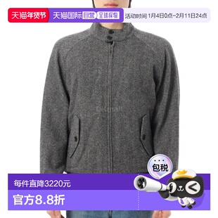 韩国直邮BARACUTA BRCPS1075UT2715 1055 跳线羊毛夹克休闲立领