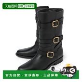 3492c 日本直邮Celine 38no 货号 35498 LYRA 女士黑色短靴