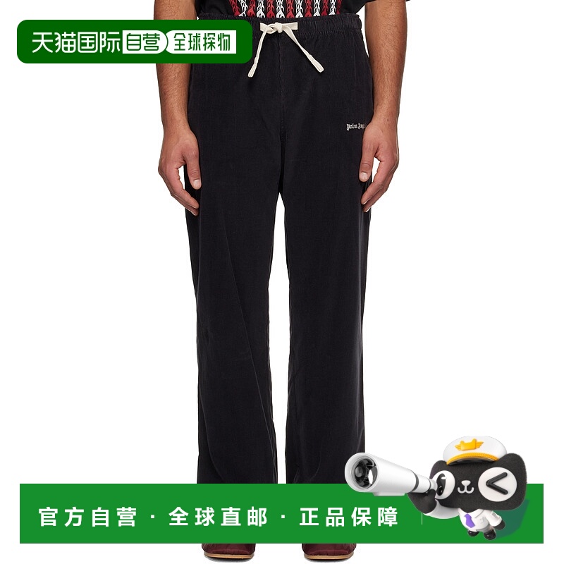 1h可退 香港直邮潮奢 Palm Angels 棕榈天使 男士 黑色 Classic L