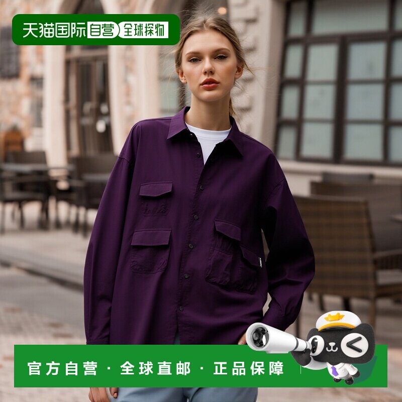 韩国直邮MARKM 公用T恤MJBAH50030_PU MULTI POCKET SHIRTS-PURPL