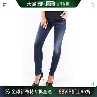 6Y5J23 香港直邮ARMANI 女士蓝色牛仔裤 5D2IZ JEANS 1500