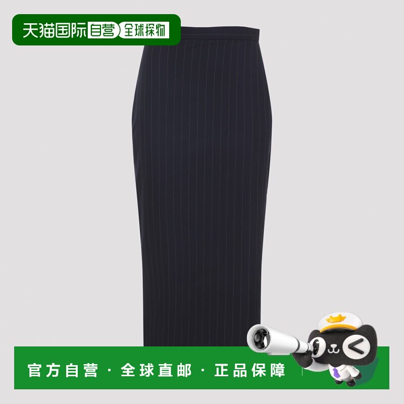 1h可退 香港直邮GIVENCHY 女士半身裙 BW413J16UQ499 AW2026 蓝色