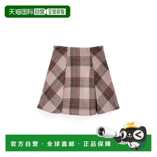 tu1441格子半身裙裙子短裙 内衬格纹迷你裙 日本直邮日潮 GRL