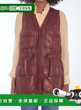 1h可退 香港直邮CHLOÉ 女士西服 CH25UCG0121127N SS2025 红色 无