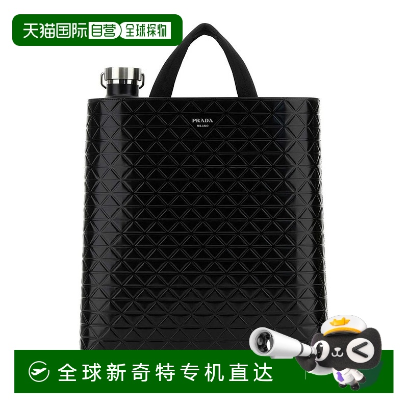 1h可退 香港直邮PRADA 男士手提包 2VG113VTOOZO6F0002-10 CO 黑