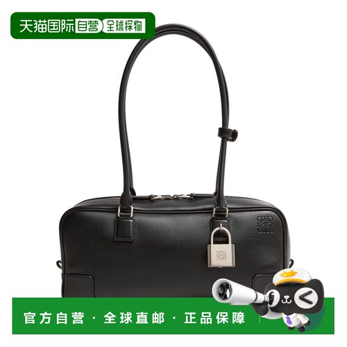 自营欧洲直邮LOEWE罗意威 女士黑色亮面Amazona 23 支付后1h可退