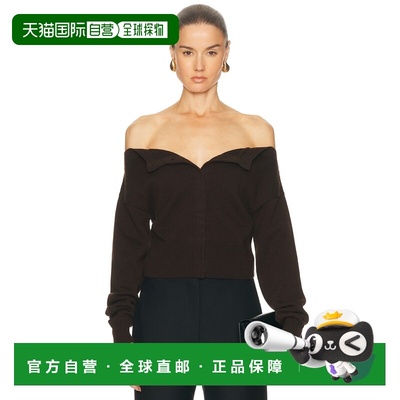 付款1h内可退 香港直邮潮奢 Tom Ford 汤姆 福特 女士 开领针织开