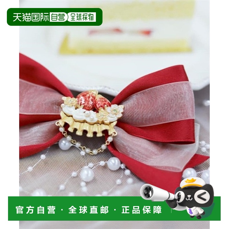 1h可退 日本直邮axes femme POETIQUE 女士草莓蛋糕风格多功能蝴