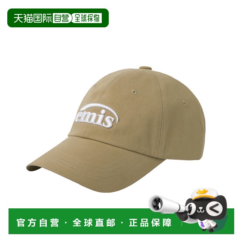 韩国直邮emis帽子男女经典小标棒球帽2026新款韩系软顶E243U1106图片