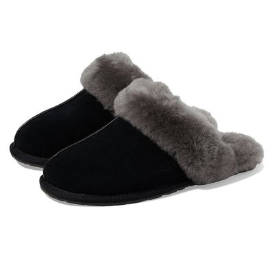 【美国直邮】UGG|UGG 软绒革面毛绒居家鞋进口皮鞋拖鞋品牌正品