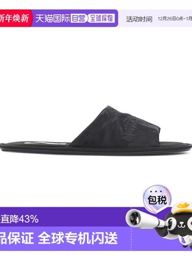 1h可退 香港直邮The Row 女士 圆头拖鞋 F1520W310 black黑色 舒